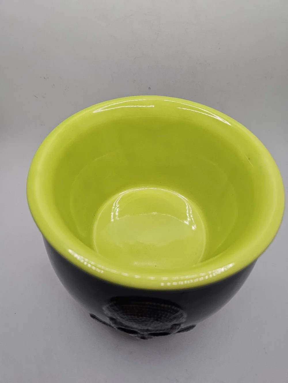 Yankee Candle Halloween Skull Cauldron Jar Candle Holdee Bowl